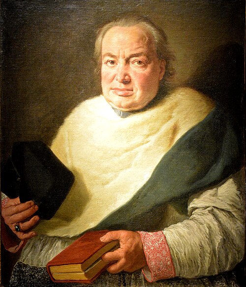 Portrait of a Canon, 1770, Gaspare Traversi