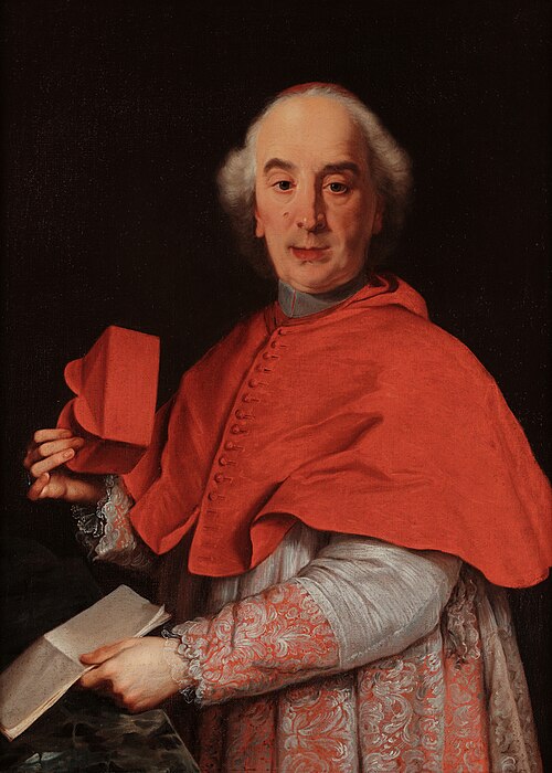 Portrait of a cardinal, 1750, Gaspare Traversi