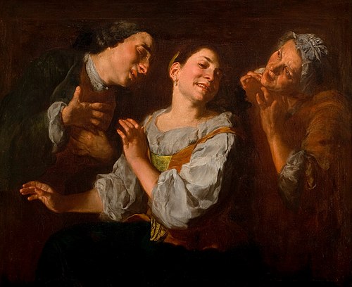The Seduction, 1752, Gaspare Traversi