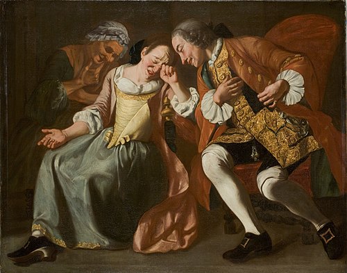 The Proposal, 1750, Gaspare Traversi