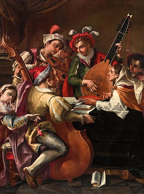 A concert, , Gaspare Traversi