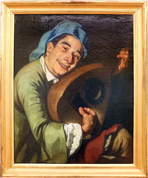 Suonatore di mandola, 1752, Gaspare Traversi
