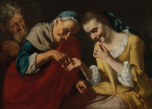 The Fortune Teller, 1760, Gaspare Traversi