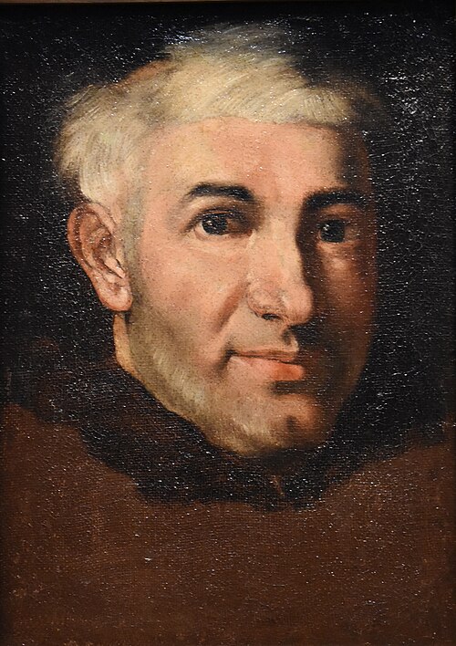Etude pour le portrait d'un moine, 1800, Gaspare Traversi