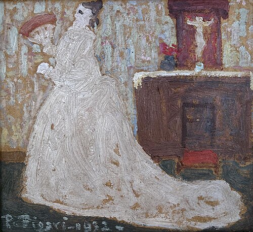 Dama antigua, 1932, Pedro Figari