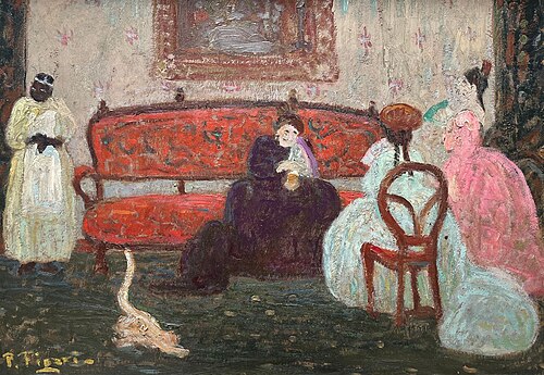 La visita, , Pedro Figari