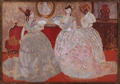 Deliberando, 1923, Pedro Figari