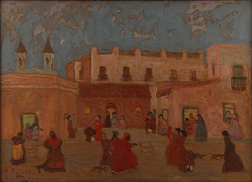 Barracks, 1923, Pedro Figari