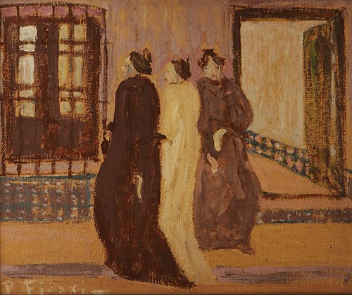 The neighbors, 1919, Pedro Figari