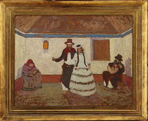Baile en el rancho, 1500, Pedro Figari
