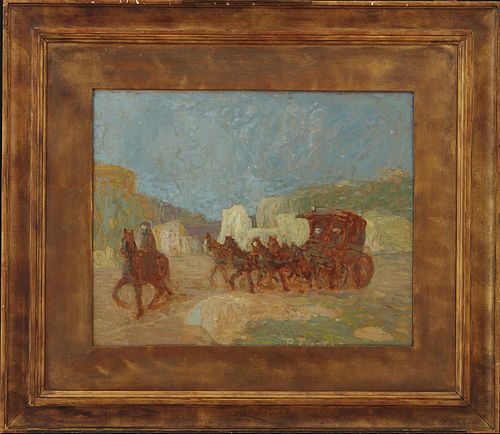 Una diligencia, 1500, Pedro Figari