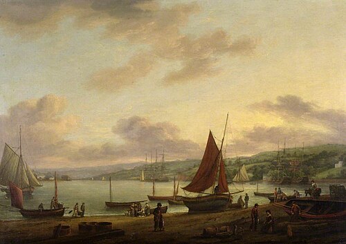 The River Ply, Devon, 1820, Thomas Luny