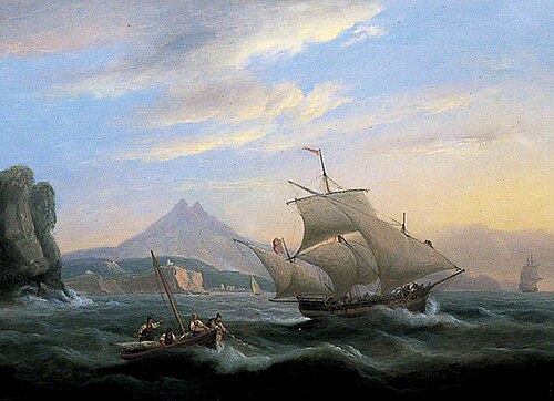 Ischia, Bay of Naples, 1826, Thomas Luny