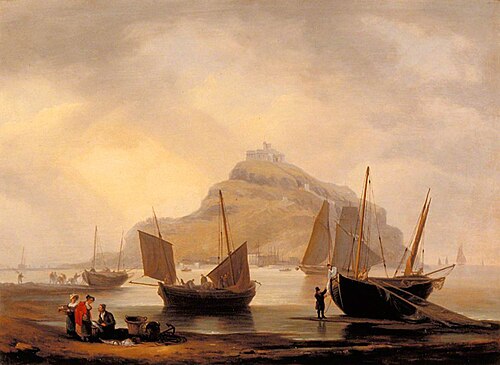 Mount St Michael, 1834, Thomas Luny