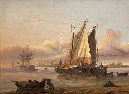 Seascape, 1835, Thomas Luny