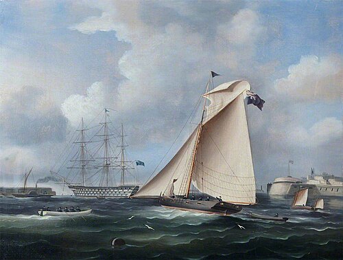 Portsmouth Harbour, Hampshire, , Thomas Luny