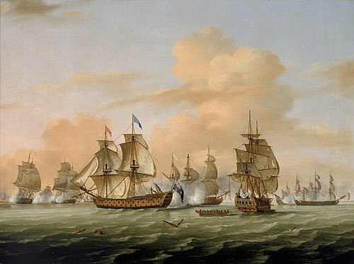 The Battle of Lagos, 18 August 1759, 1774, Thomas Luny