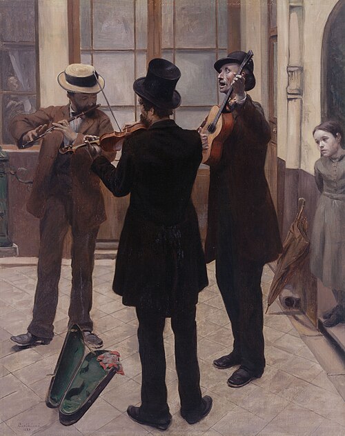 Les musiciens, 1883, Albert Bartholomé