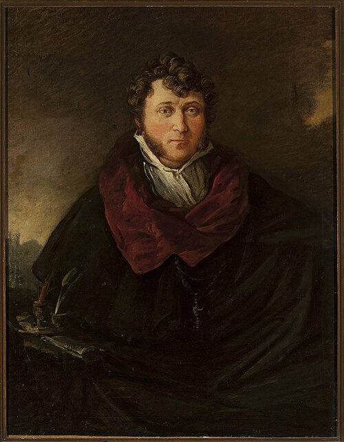 Portrait of Antoni Ostrowski, 1824, Piotr Michałowski