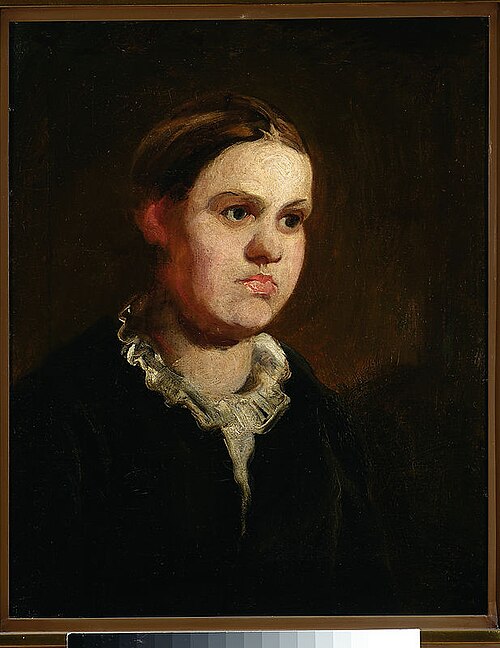 Portrait of a girl, 1840, Piotr Michałowski