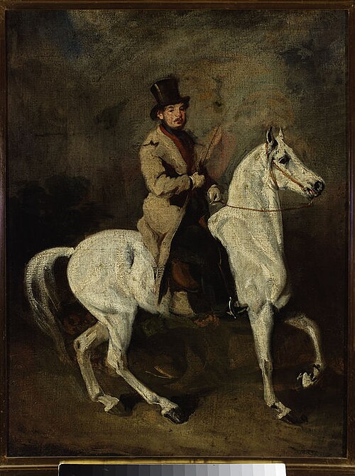 Portrait of Kazimierz Skórkowski, 1845, Piotr Michałowski