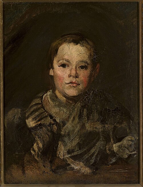 Portrait of the artist’s son, 1845, Piotr Michałowski