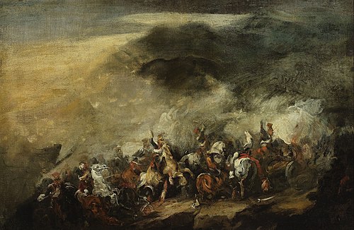Battle of Somosierra, 1842, Piotr Michałowski