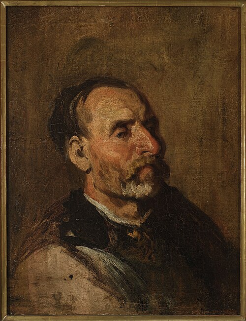 Old villager, , Piotr Michałowski