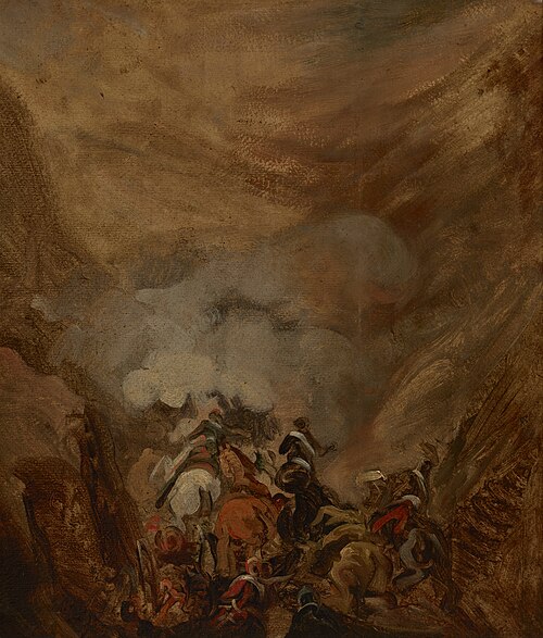 Charge in the Gorge of Somosierra, , Piotr Michałowski