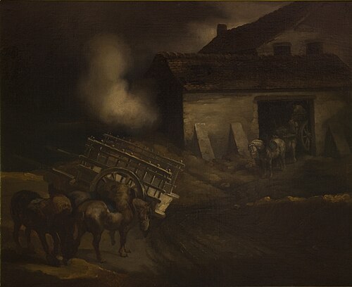 Plaster Works – Copy after Theodore Gericault’s Painting, , Piotr Michałowski