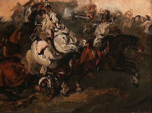 Encounter of Cuirassiers, , Piotr Michałowski