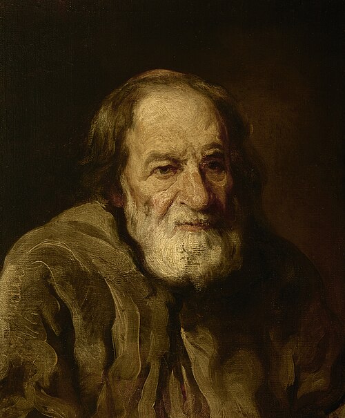 Study of an Old Peasant, 1840, Piotr Michałowski