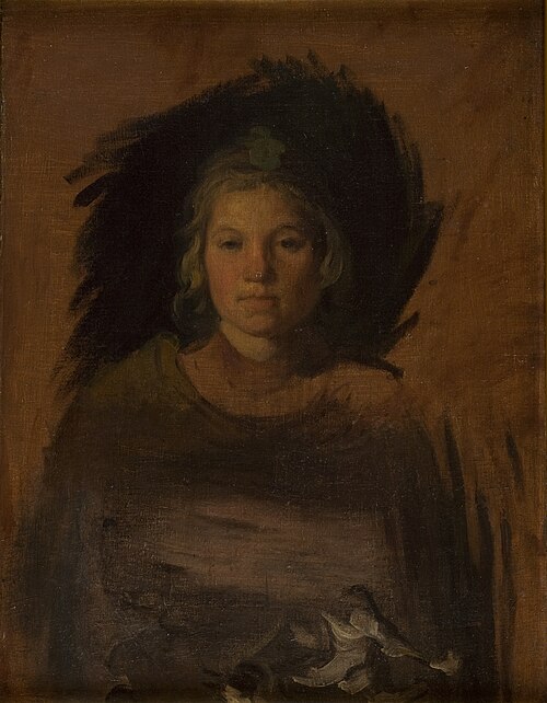 Peasant Girl, , Piotr Michałowski