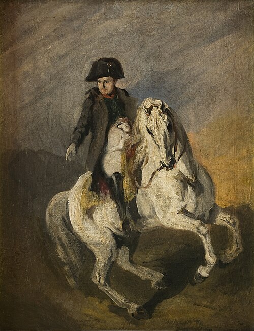 Napoleon on a Grey Horse, , Piotr Michałowski