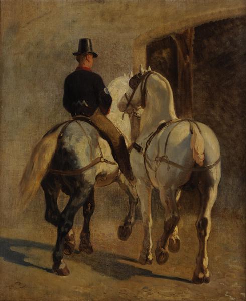 Pocztylion, 1850, Piotr Michałowski