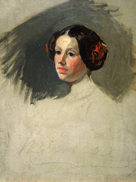 Portret Marii Michałowskiej, 1840, Piotr Michałowski