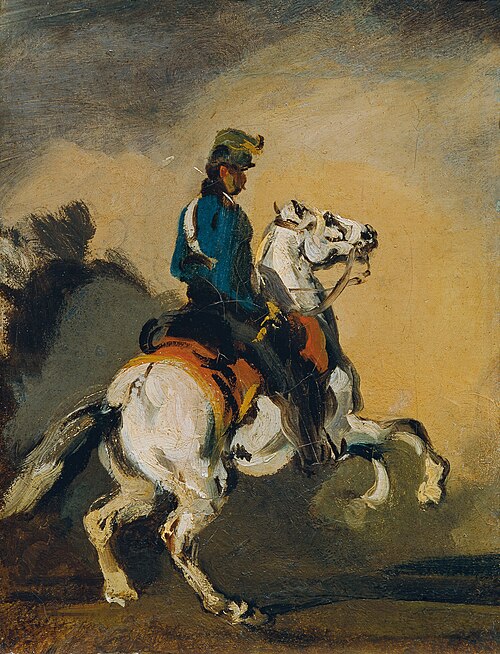 Österreichischer Husar, 1830, Piotr Michałowski