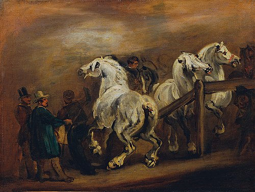 Pferdemarkt, , Piotr Michałowski