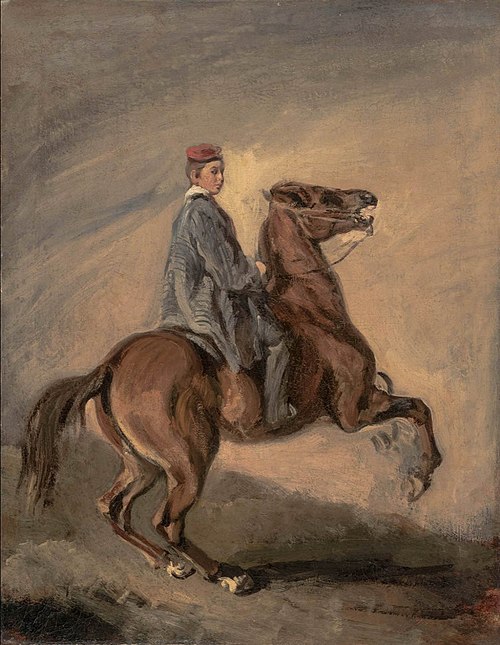 Blue boy, 1854, Piotr Michałowski