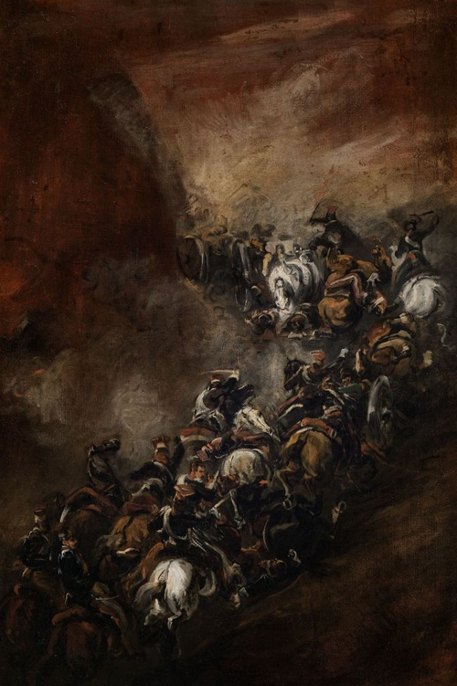 Charge in the Somosierra Gorge, 1837, Piotr Michałowski