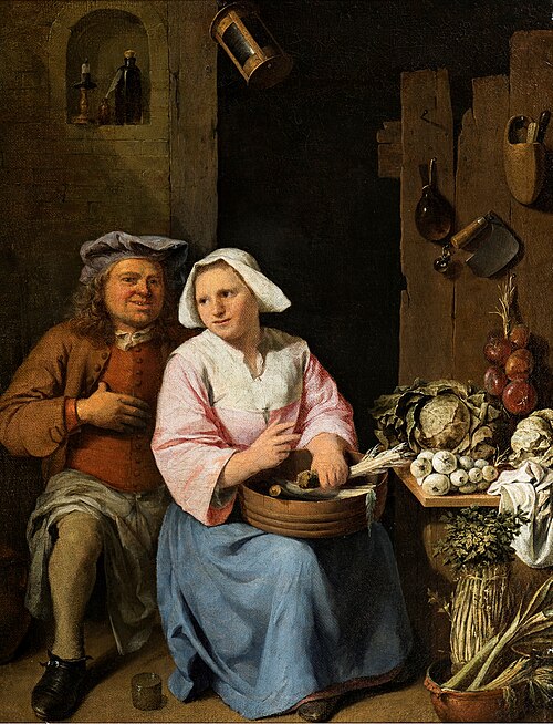 The Declaration of Love, 1706, Nicolaes van Haeften