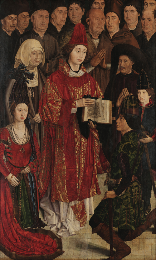 Retable de Saint-Vincent, panneau des infants., 1450, Nuno Gonçalves
