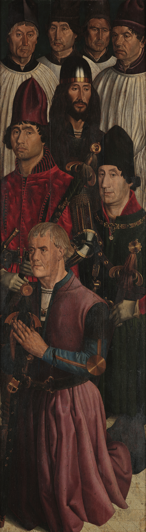 Saint Vincent Panels, fifth panel, 1450, Nuno Gonçalves