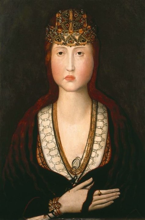Portrait of Princess Saint Joana, 1470, Nuno Gonçalves