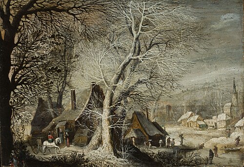 Winter landscape, , Gijsbrecht Leytens