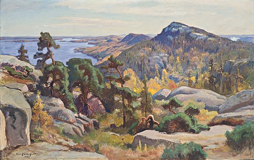 From Koli, 1927, Eero Järnefelt
