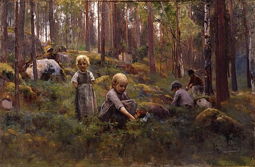 Berry Pickers, 1888, Eero Järnefelt