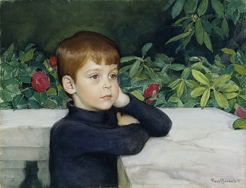 Portrait of the Artist's Son, 1897, Eero Järnefelt