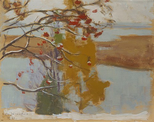 Rowan Berries, 1915, Eero Järnefelt