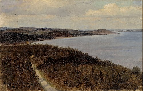 View of a Lake and Ridges, 1883, Eero Järnefelt
